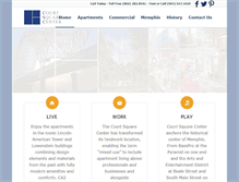 Tablet Screenshot of courtsquarecenter.com